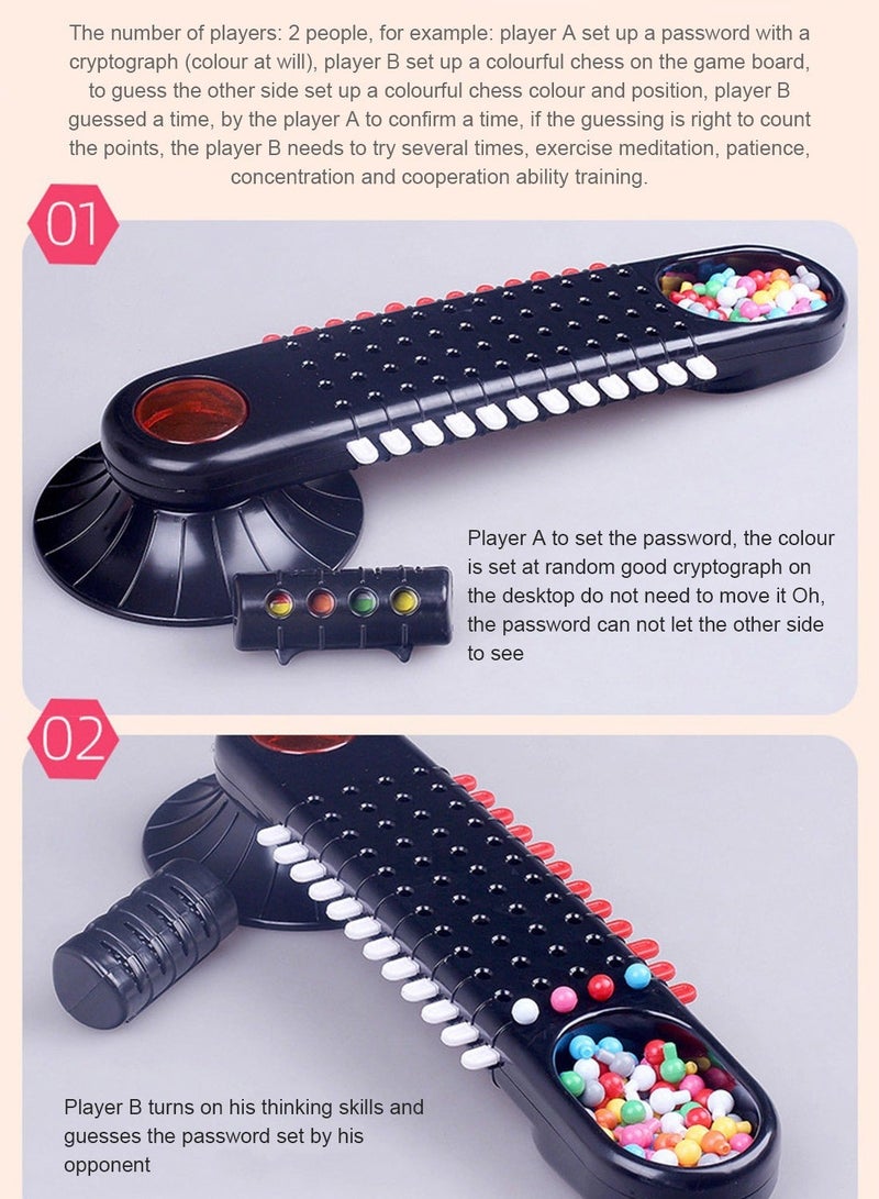 MasterMind Labs Jitterbug Bead Chess Shenmai Crack the Code Parent-Child Interaction Logic Reasoning Wave Chess Puzzle Game Toys - Image 3